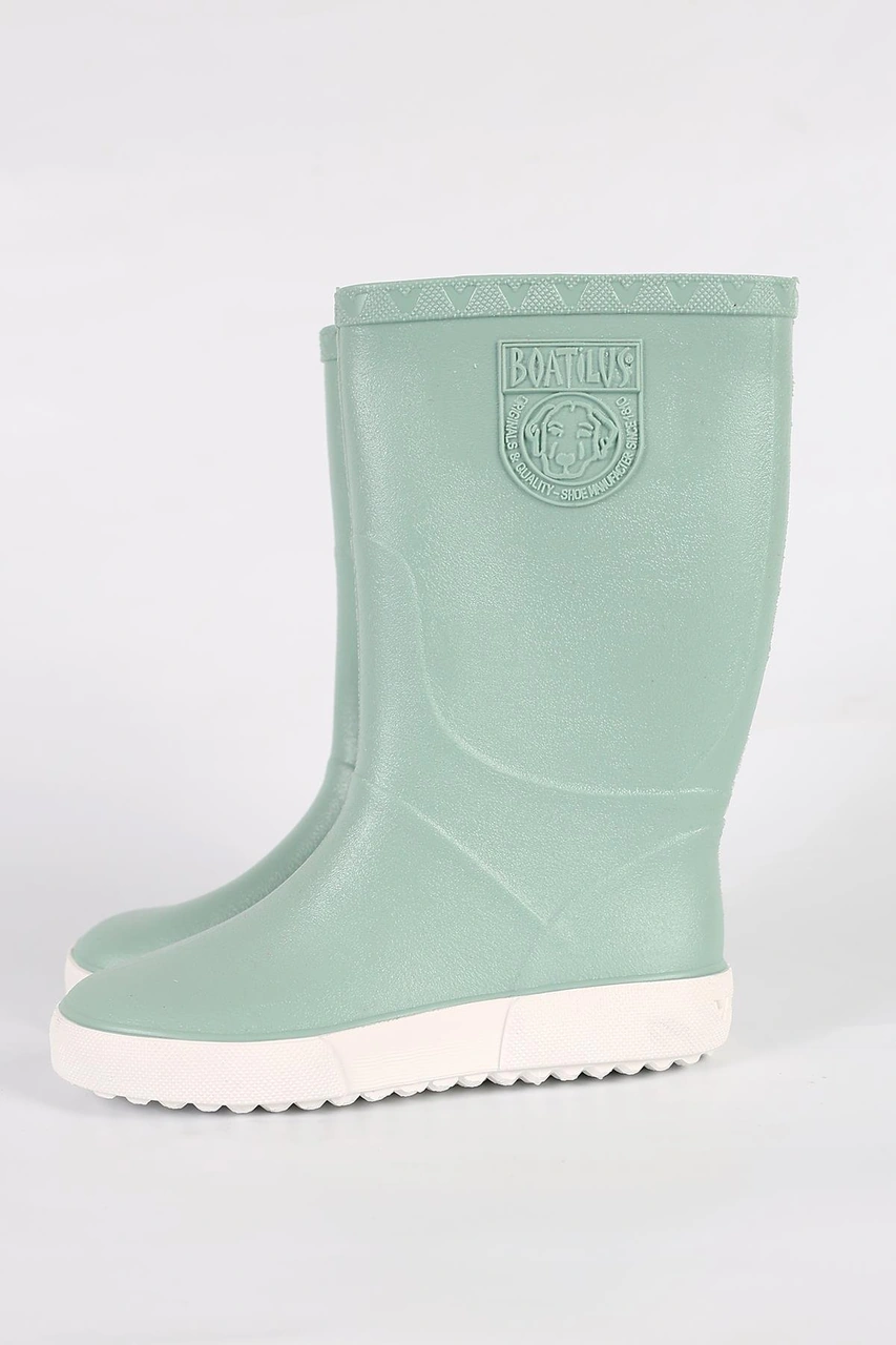 Boatilus Nautic-b Pastelgreen/white Çocuk Yağmur Çizmesi Yeşil