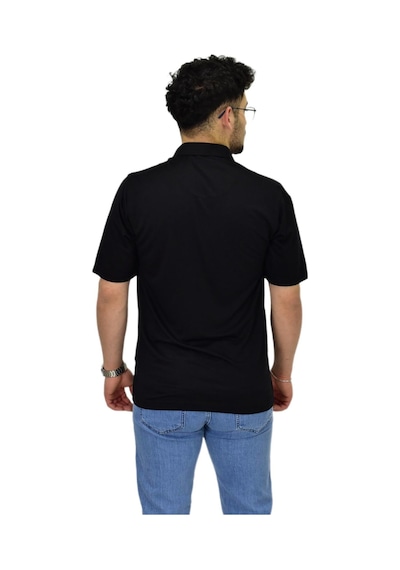 Raymons Erkek Büyük Beden Gömlek Yaka Tişört T6065 Bgl-st04540 Siyah