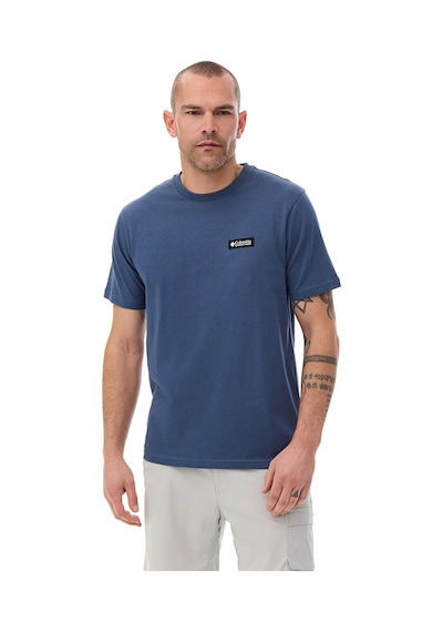 Columbia Repeated Peaks Erkek Mavi Outdoor T-shirt Cs0477-480