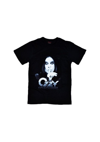 Ozzy Baskılı T-shirt SIYAH