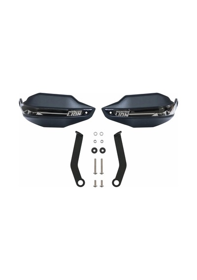 GP Kompozit Royal Enfield Himalayan 2024 Uyumlu Plastik Elcik Koruma Siyah