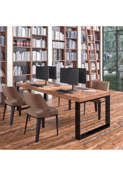 Techly Masaüstü 360 Derece İkili Monitör Ve Televizyon Kolu