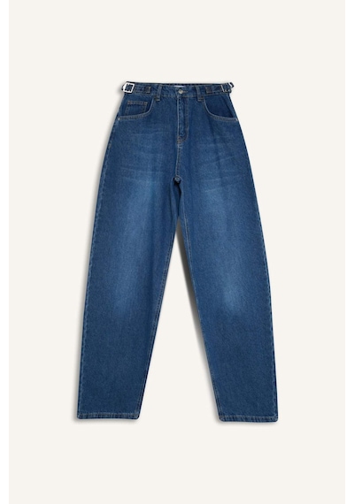 DeFacto Baggy Fit Yüksek Bel Uzun Jean Yıkamalı Pantolon E2156AX24WNNM34 DeFacto Baggy Fit Yüksek Bel Uzun Jean Yıkamalı Pantolon E2156AX24WNNM34