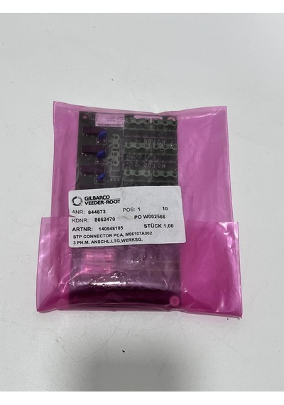 Gilbarco Sk700 3 Fazlı Stp Ac Konnektör Kartı 140948105