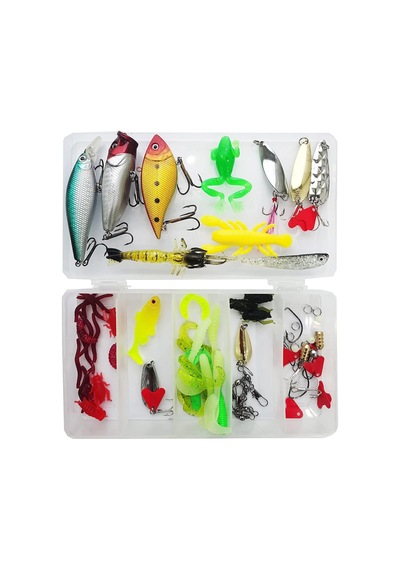 78 Parça Rapala Jig Sahte Olta Yem Ve Aksesuar Seti Tatlı Ve Tuzlu Su Uyumlu