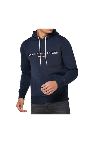 Tommy Hilfiger Kapşonlu Sweatshirt Lacivert