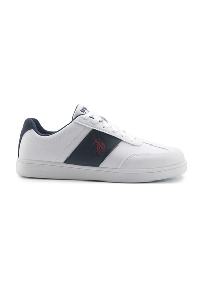 U.s. Polo Assn. Matt Cilt Erkek Sneaker Spor Ayakkabı 867800000708 05 Beyaz Beyaz