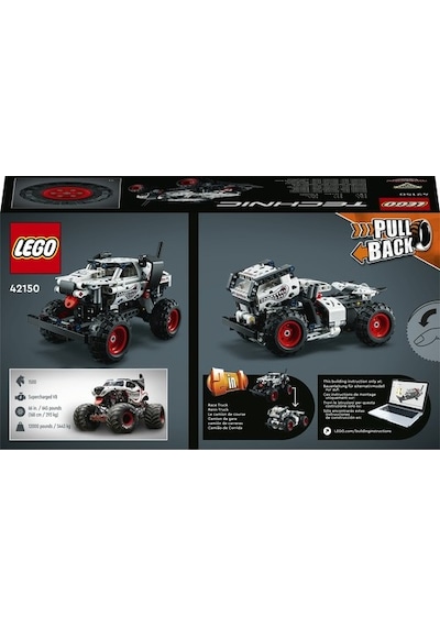 LEGO® Technic Monster Jam™ Monster Mutt™ Dalmaçyalı 42150-7+ Yaratıcı Oyuncak Yapım Seti - 244 Parça