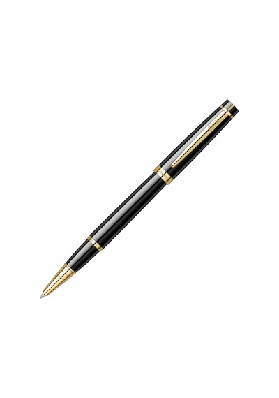 Scrikss Isminize Özel 38 Siyah Altın Roller Kalem
