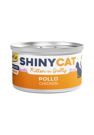 Tr Shinycat Konserve Yaş Kedi Maması, Yavru Tavuklu, 70 G