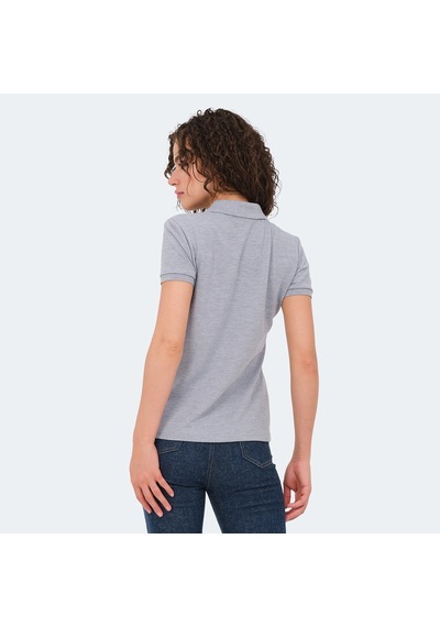 Slazenger VERA I Kadın Polo Yaka Gri Tişört