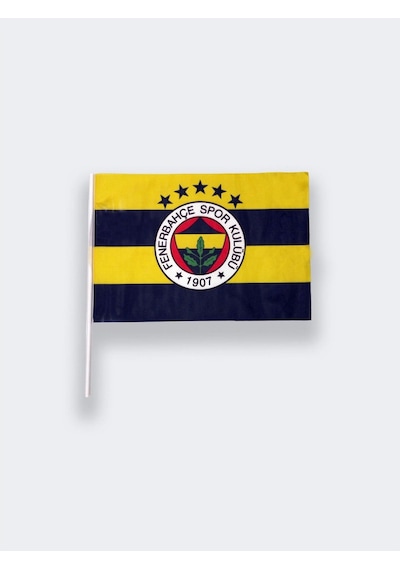 Fenerbahçe 30x45 5 Yıldız Fb Logo Sallama Bayrak