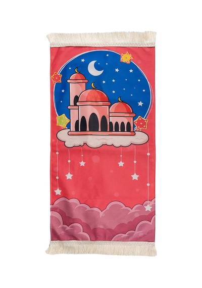 Astarlı Çocuk Seccade Pembe - 43x81 Cm.