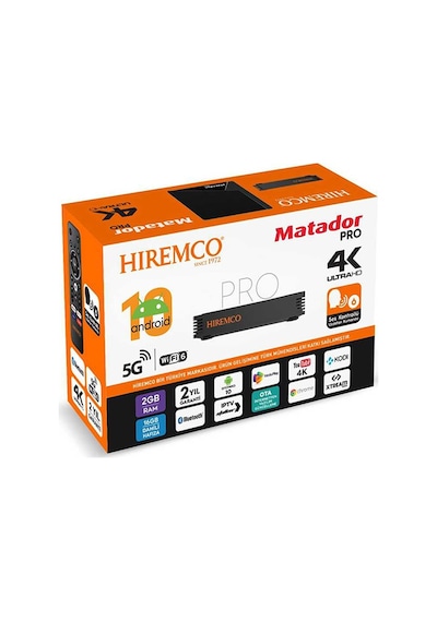 Hiremco Matador Pro 16GB Android Tv Box