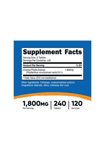 Nutricost Chanca Piedra Extract - Stone Breaker - 240 Tablets...