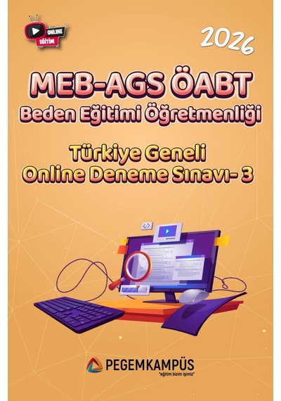 2026 Meb-ags Öabt Beden Eğitimi Öğretmenliği Türkiye Geneli Online Deneme Sınavı-3