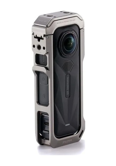 Tilta Ta-t90-fcc-tg Insta360 X5 İçin Tam Kamera Kafesi Titanyum Gri