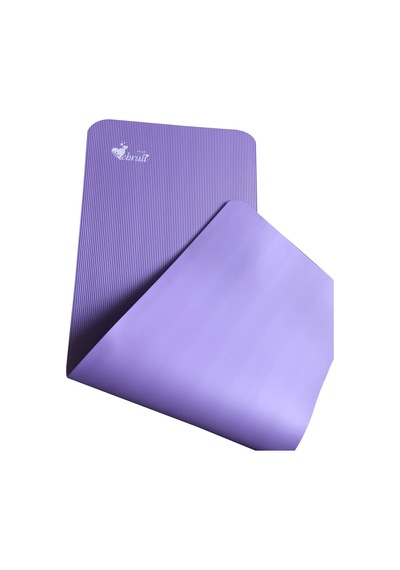 Şallı Pilates Matı 8 Mm - Mor+ Ebru Pilates Topu 20 Cm Mor +ebru 65cm Mor Pilates Topu Mor