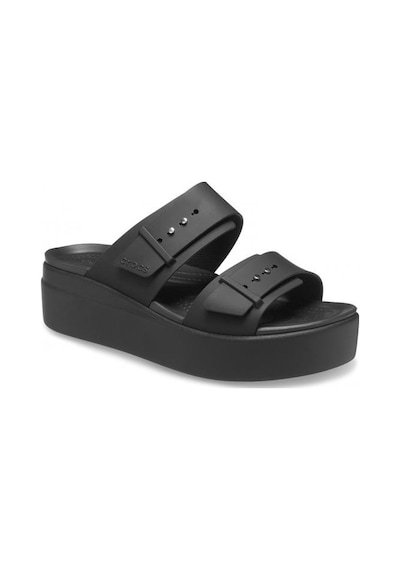 Crocs Brooklyn Buckle Lowwdg Kadın Terlik 207431-001 Çok Renkli