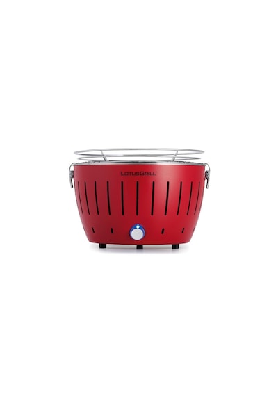 Lotusgrill S Dumansız Kömürlü Mangal - Çantalı, Taşınabilir Kamp Barbeküsü Kırmızı