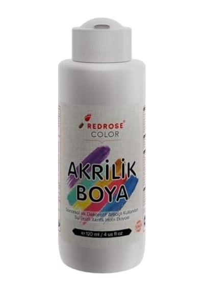 Beyaz Akrilik Boya 120ml Diğer
