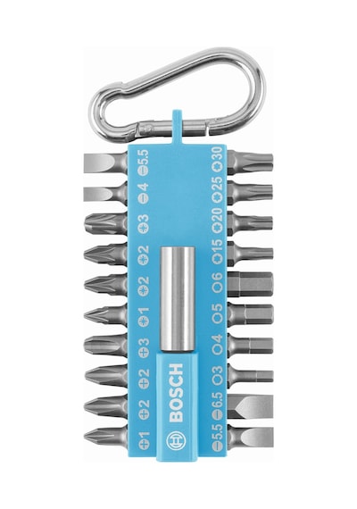 Bosch 21 Vidalama Ucu Seti - Mavi - 2607002822