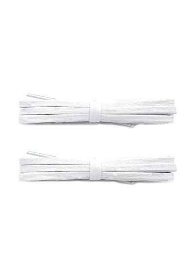 Hapshoe 80 Cm Beyaz 0,5 Mm Yassı Mumlu Ayakkabı Bağcığı Beyaz