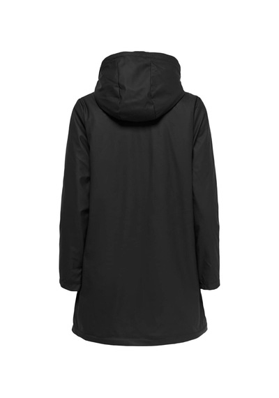 15206116 Only Onlsally Raincoat Otw Noos Kadın Kaban Black/BLACK