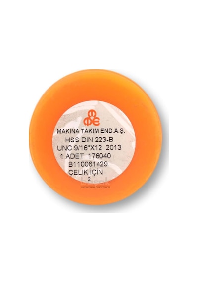 Mte Unc 9/16 Pafta Normal Vidalı Hss Dın 223/b