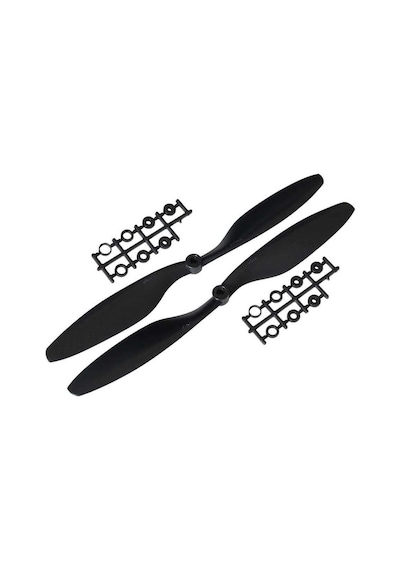 1045 Rc Multikopter Ve Drone Pervanesi 10x4.5 Siyah Adaptörlü