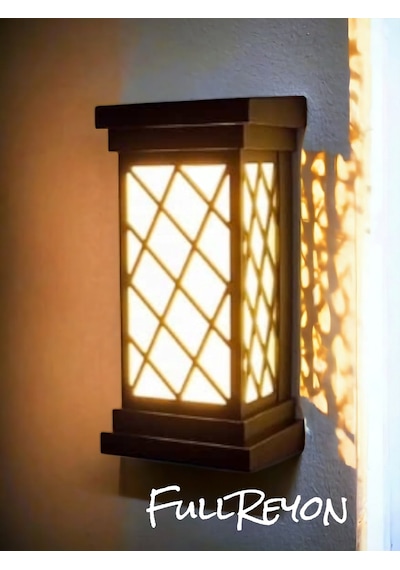 24 Watt Gün Işığı Modern İç Ve Dış Mekan Led Aplik, Banyo, Teras, Veranda, Balkon, Kamelya Armatürü Siyah