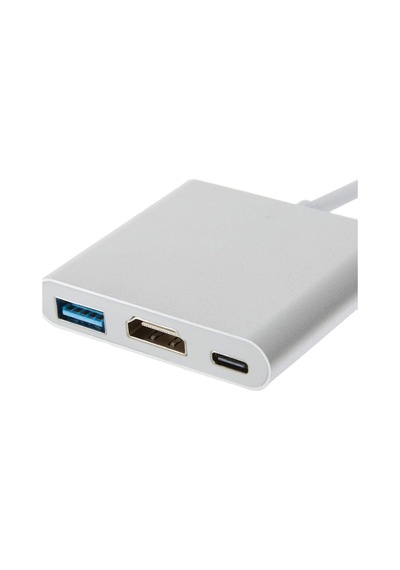 4962 Usb 3.1 Type C To Hdmı Usb 3.0 Dönüştürücü Adaptör Kablosu Laptop İçin