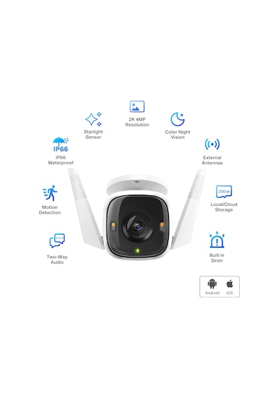 Tp-link Tapo C320ws 2k Qhd Gece Görüşlü Akıllı Güvenlik Kamerası