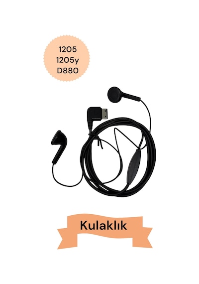 Samsung Uyumlu Tuşlu Asker Telefon Kulaklığı D880 1205 1205y Kulaklık Diğer