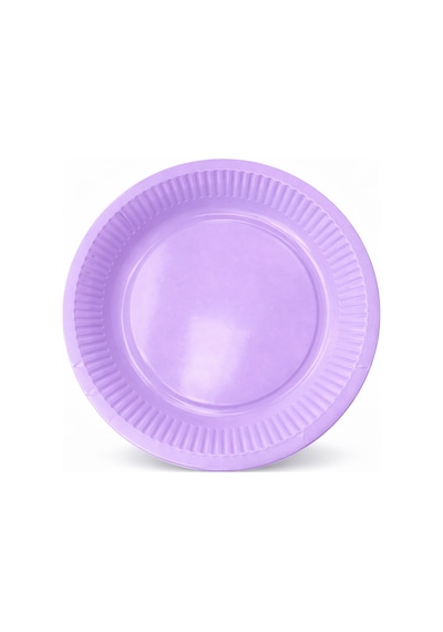 Beysüs Makaron 8'li Tabak Bardak Set Lila