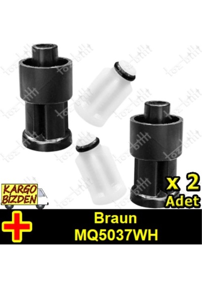 Braun Uyumlu Mq5037Wh Blender Kavrama Parçası + Motor Dişlisi 2Li (480510533)