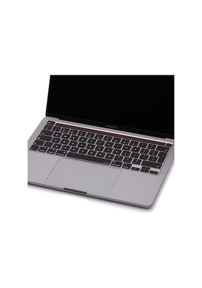 Apple Uyumlu MacBook Pro Touchbar Klavye Koruyucu 13Inc 16Inc Avrupa İngilizce Siyah