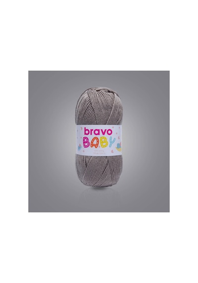 Baby Tüylenmez Anti Pilling Bebek Yünü 100 Gr 250 Metre Renk Kodu: 960 Vizon