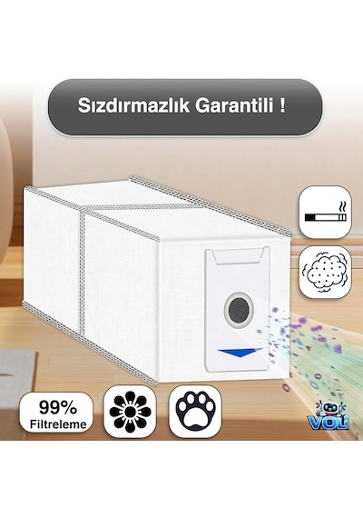 Ecovacs Deebot T30 Omni , T30 Pro , Yeedi M12 Pro+ Toz Torbası 2 Adet