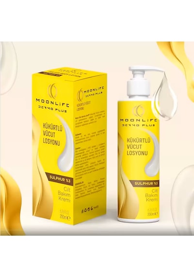 Moonlife Kükürtlü Vücut Losyonu 200 Ml