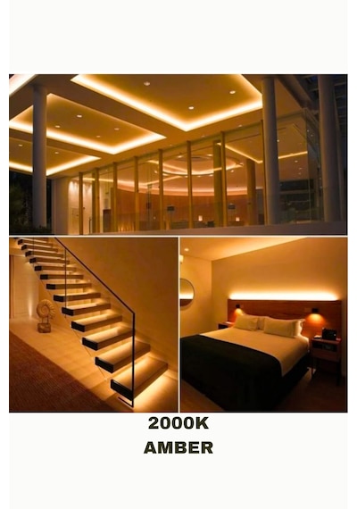 Dolap / Duvar 5 Metre Tak Çalıştır Mt/120 Led Şerit Led 2000k
