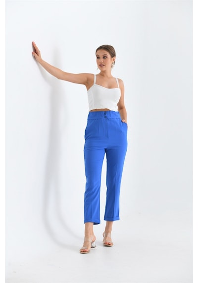 Ftz Women Kadın Douable Crep Saks Mavi 30170 Saks Mavi Saks