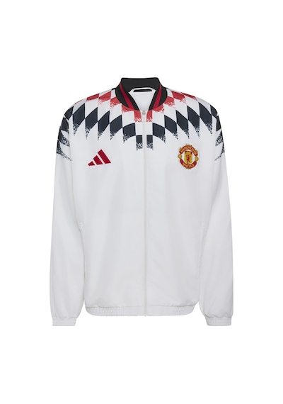 Adidas Erkek Ceket Manchester United Stadium Track Top Kv4348 Beyaz