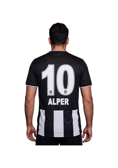 Beşiktaş Lisanslı Nostaji Forma Kişiye Özel Siyah