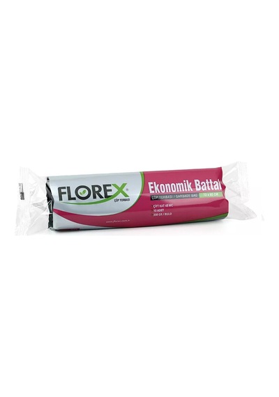 Florex-623 72x95cm.çöp Torbası 10 Adet Endüstriyel Battal - 20'li Paket
