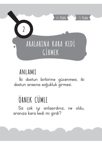 Oyunlarla Deyim Kartları - 50 Kart- Damla Yayınevi