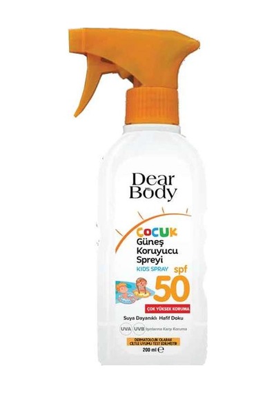 Dear Body Çocuk Güneş Koruyucu Spreyi SPF 50 200 ML