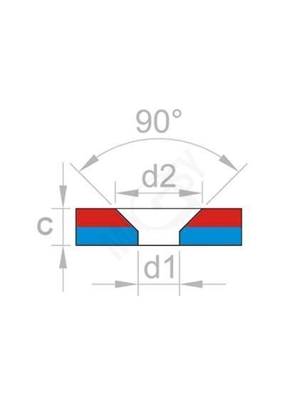 10 Adet 15Mm X 10-5,5M X 3Mm Havşa Delikli Güçlü Neodyum Miknatis