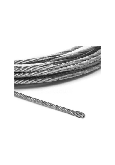 Güney G1000 Galvaniz Çelik Halat 5 Mm 6x7 10 Metre
