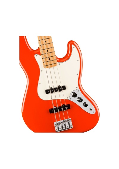Fender Player Iı Jazz Bass Akçaağaç Klavye Coral Red Bas Gitar